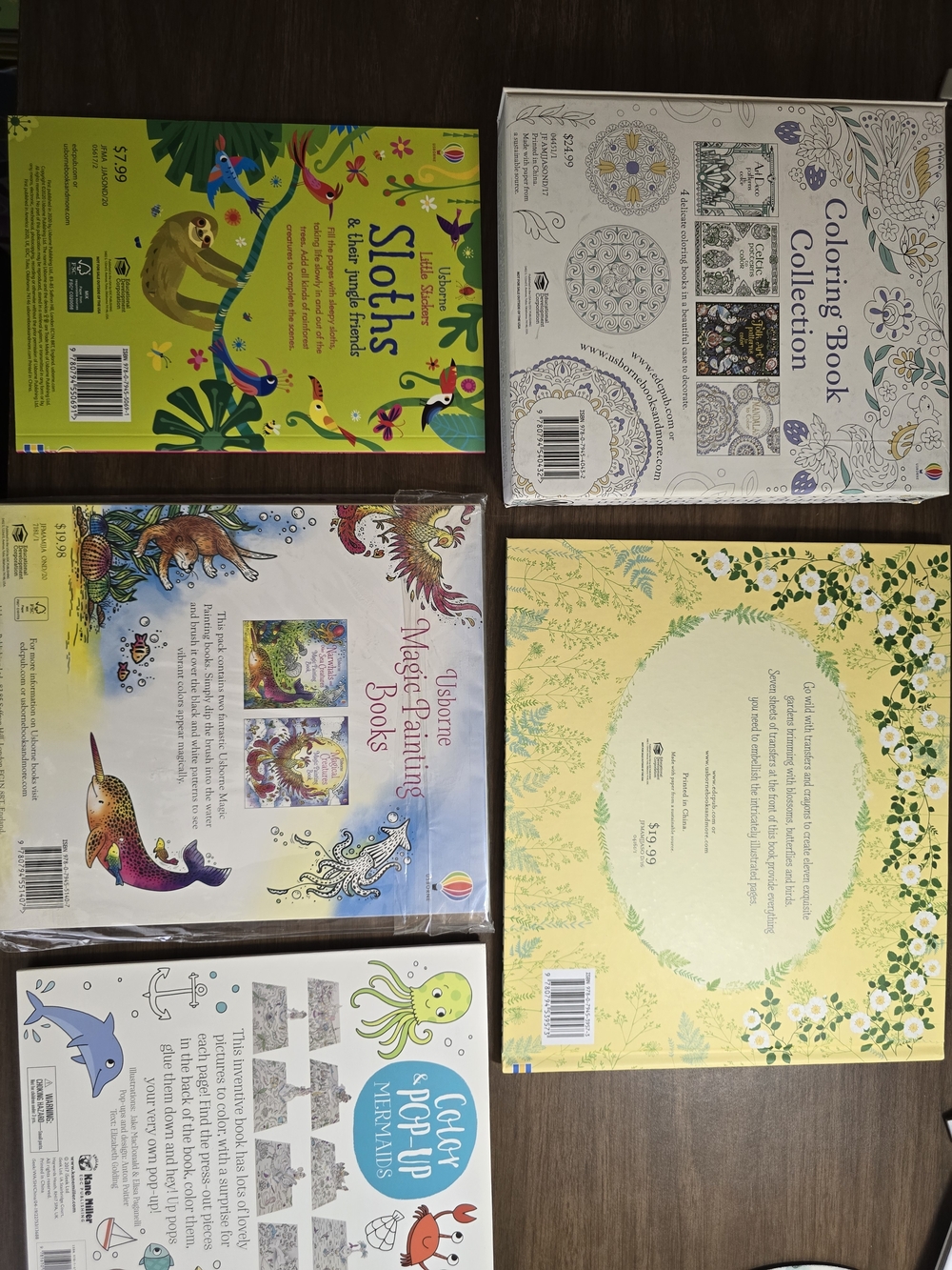 Assorted Coloring Books Collection - Usborne - Picture 2 of 2